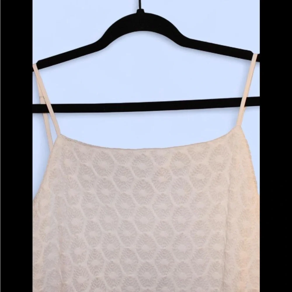 Anthropologie lace ivory midi dress women’s size medium nwt - Picture 3 of 8